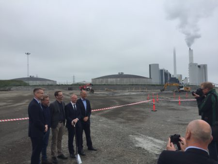 Første spadestik til nyt biogasanlæg